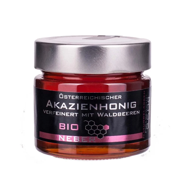 Akazienhonig mit Waldbeeren