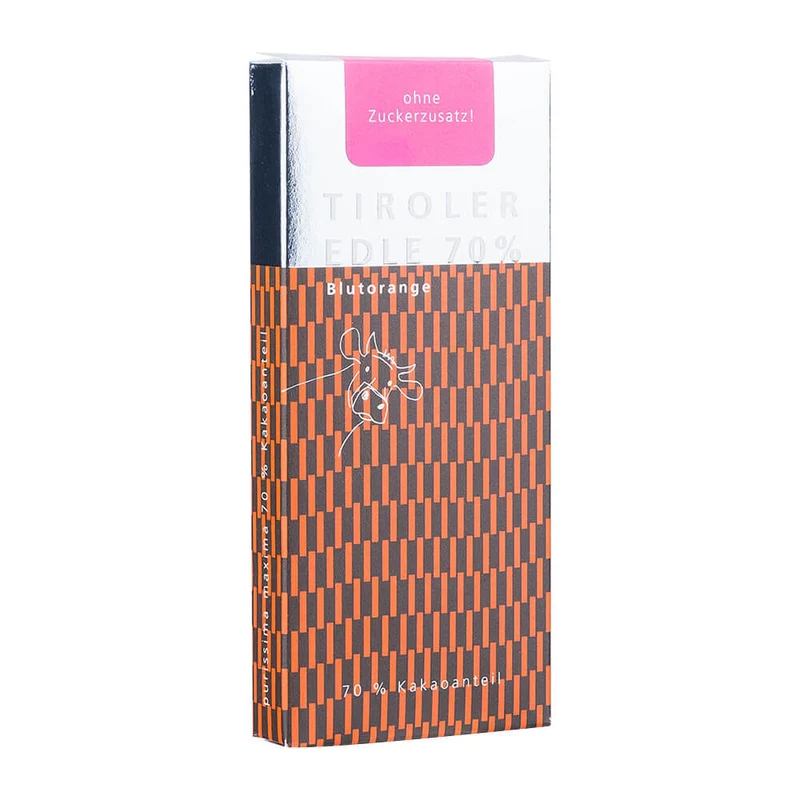 Purissima Maxima Blutorange – Kakaotafel 70 %