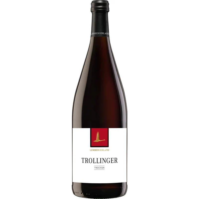 Lembergerland Kellerei Rosswag Trollinger QbA trocken 12x 1 Liter (MEHRWEG)