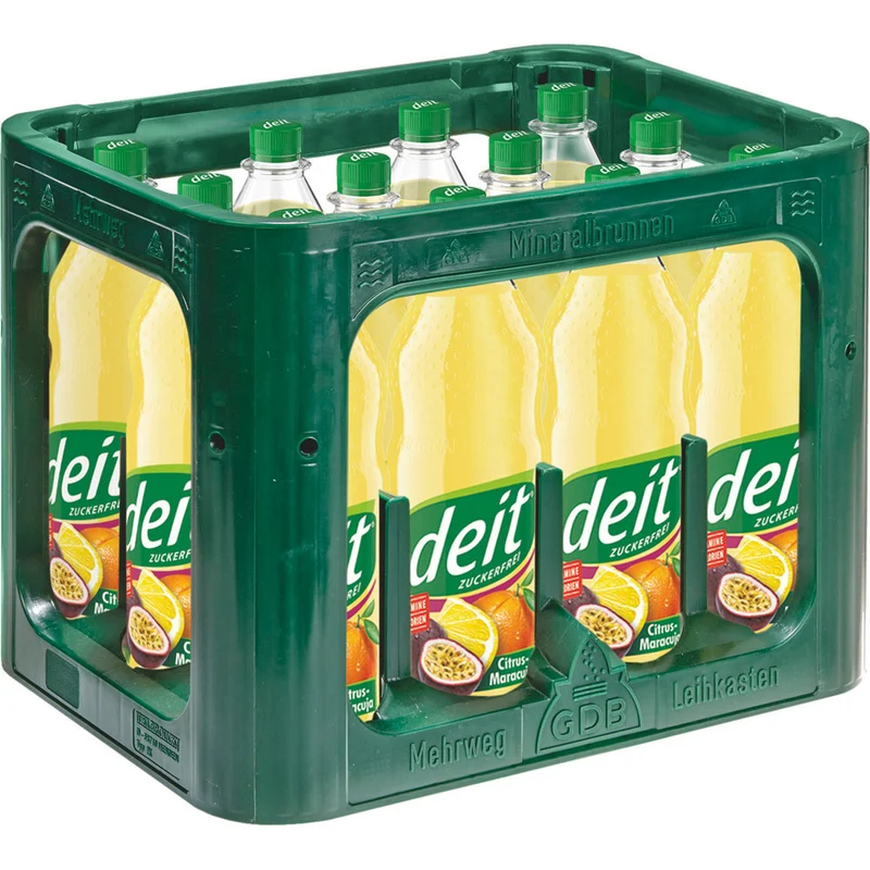 Deit Citrus Maracuja PET 12x 1 Liter (MEHRWEG)