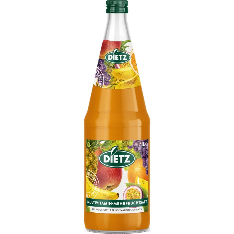 Dietz Multivitamin Mehrfruchtsaft 6x 1 Liter (MEHRWEG)