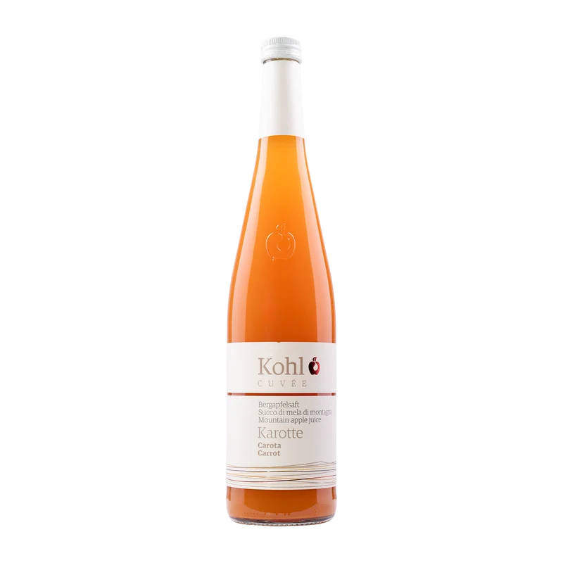 Apfelsaft mit Karotte