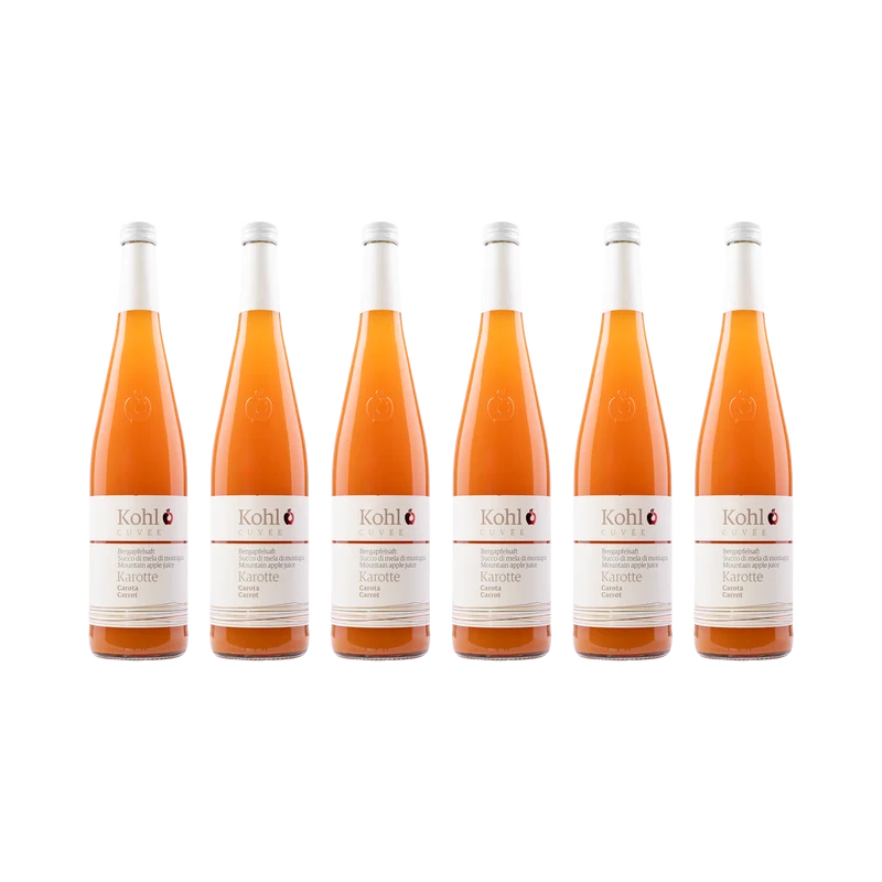 Apfelsaft mit Karotte