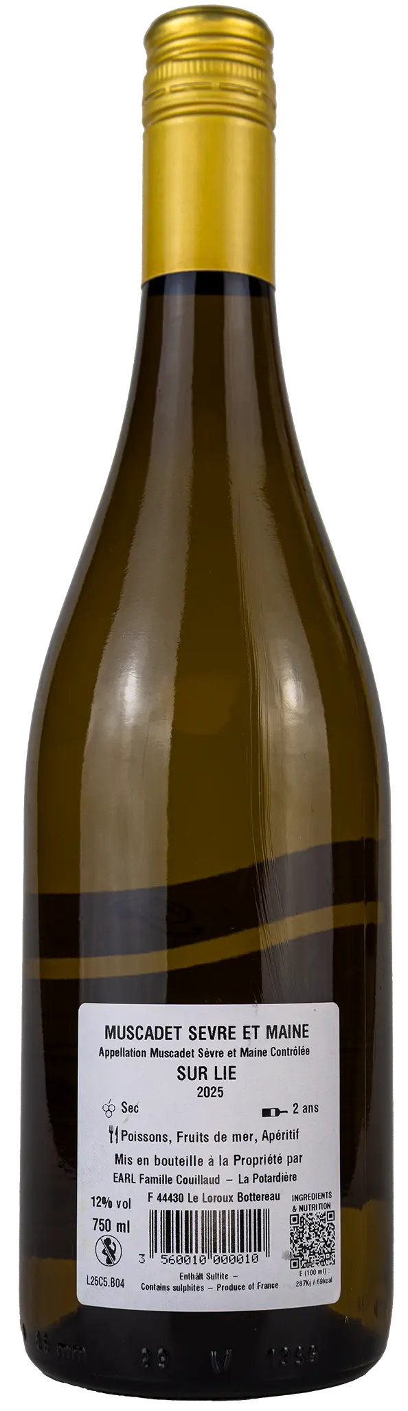 Domaine de la Potardière 'Muscadet' 2025