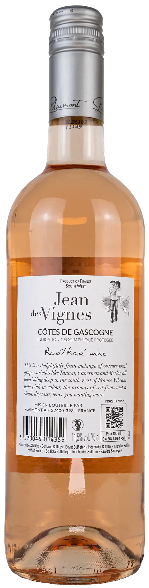 Jean des Vignes 2025 - rosé