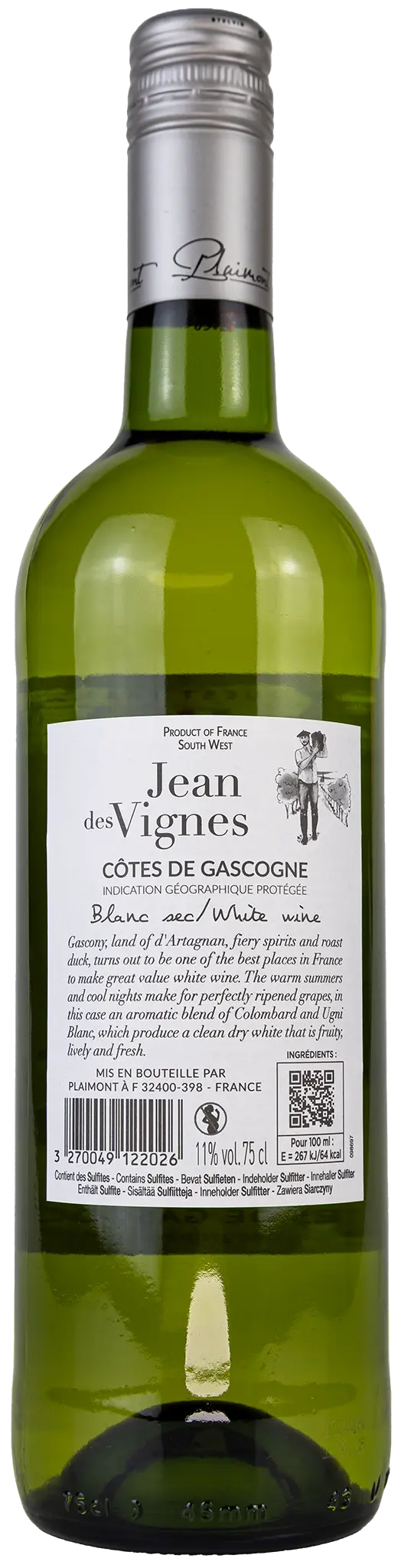 Jean des Vignes 2024 - blanc
