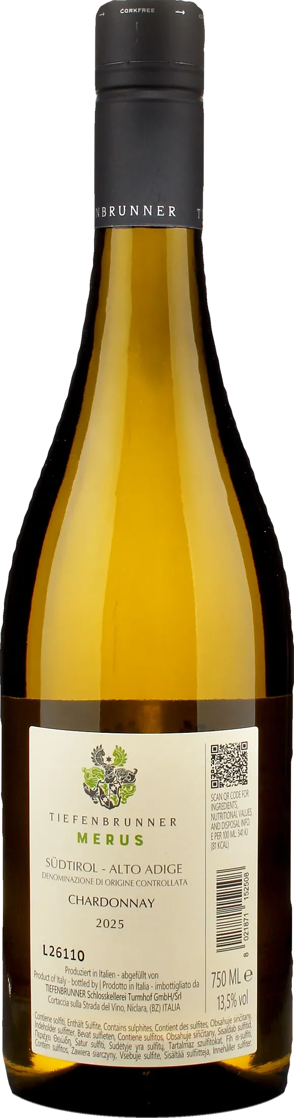 Tiefenbrunner Merus Chardonnay 2025