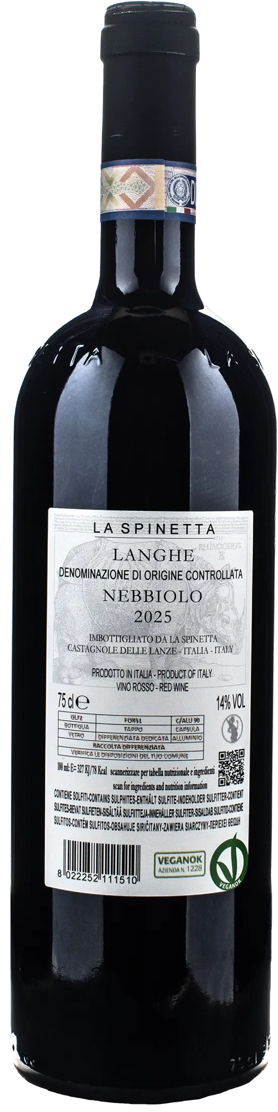 La Spinetta Langhe Nebbiolo 2025