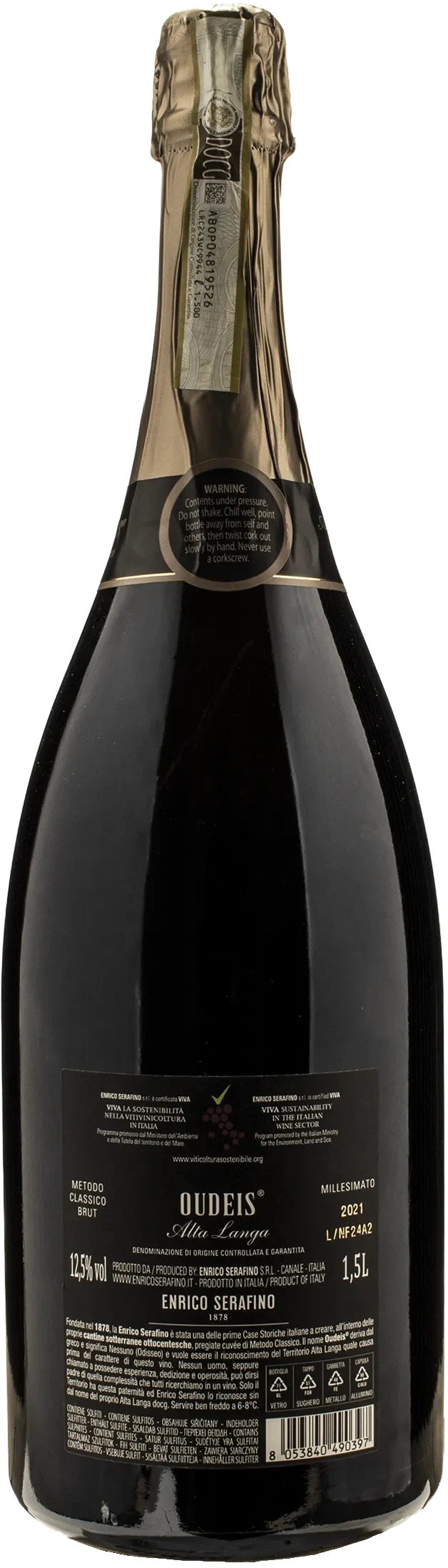 Enrico Serafino Alta Langa Brut Oudeis Magnum 2021