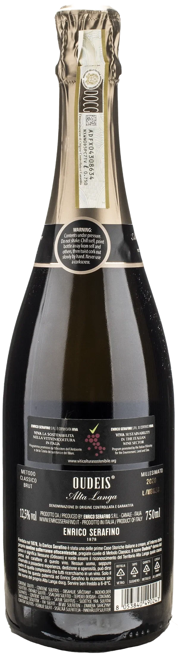 Enrico Serafino Alta Langa Brut Oudeis 2020