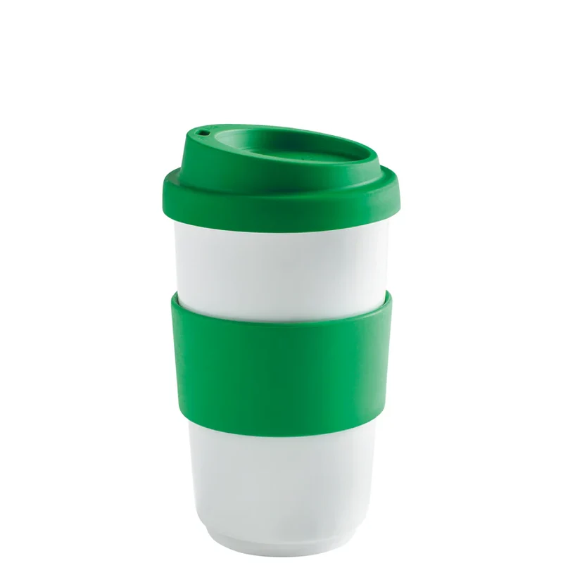 KAHLA fillit Becher 0,40 l + Trinkdeckel smaragd green