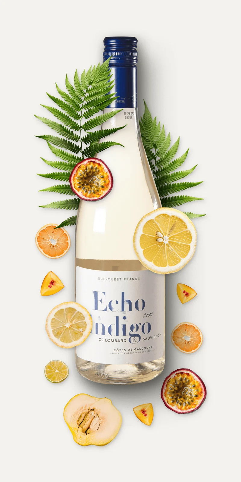 Echo Indigo Blanc