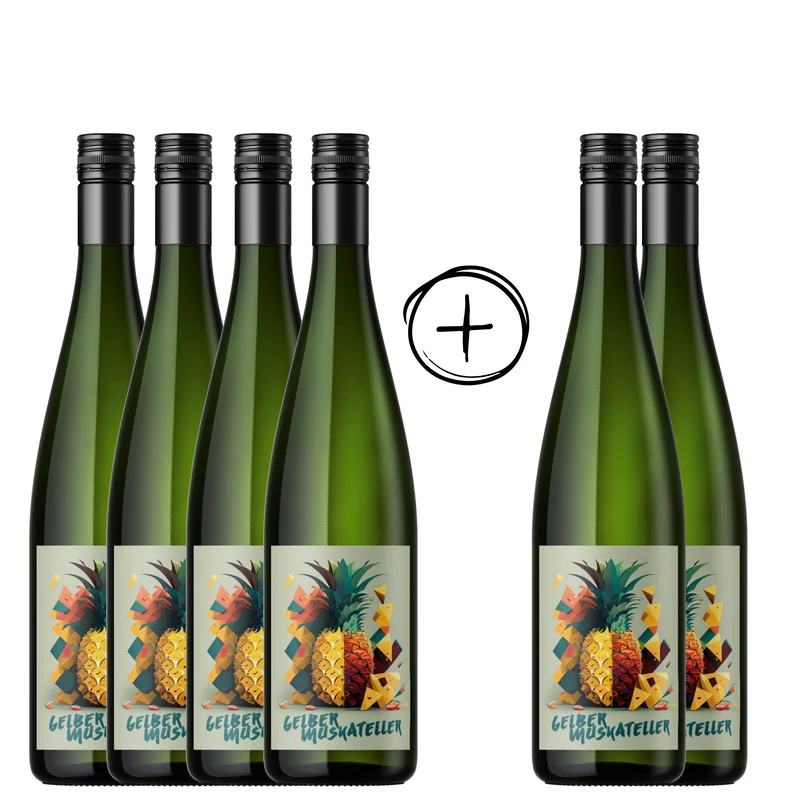 WEINCROWD 2025 Gelber Muskateller 4+2 Aktion
