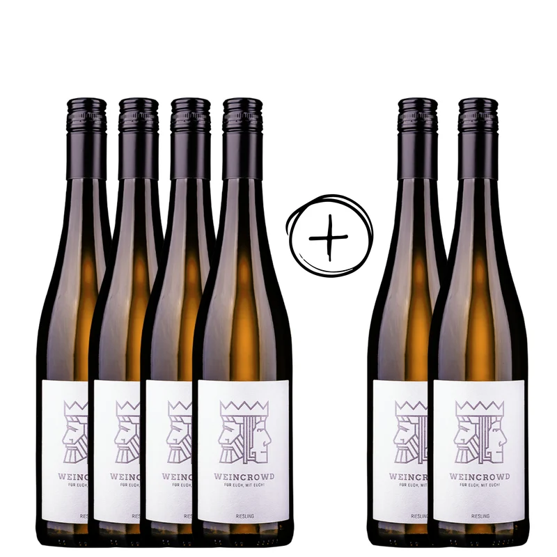WEINCROWD 2025 Riesling trocken 4+2