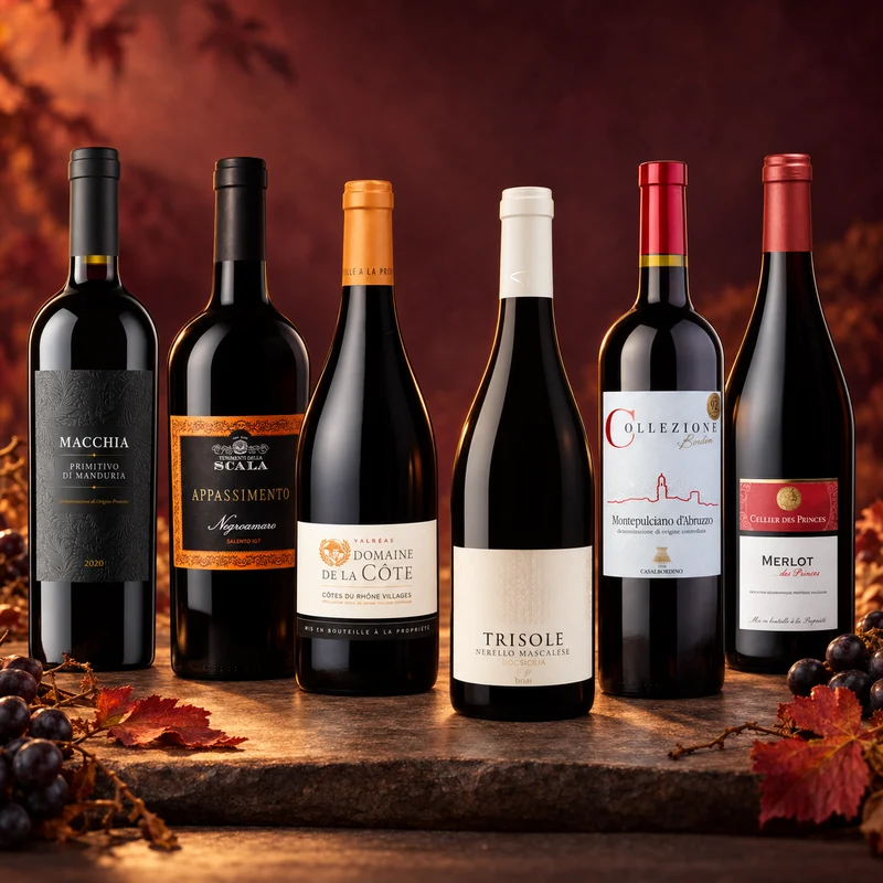 Herbst-Rotwein-Paket (6 Flaschen)