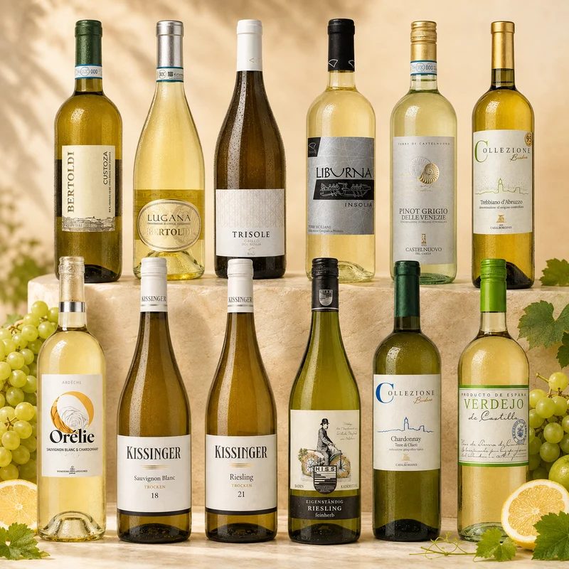Weißwein Entdecker-Paket (12 Flaschen)