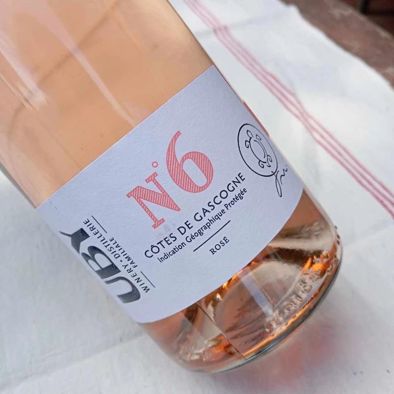 Uby Rosé No. 6, Cotes de Gascogne IGP