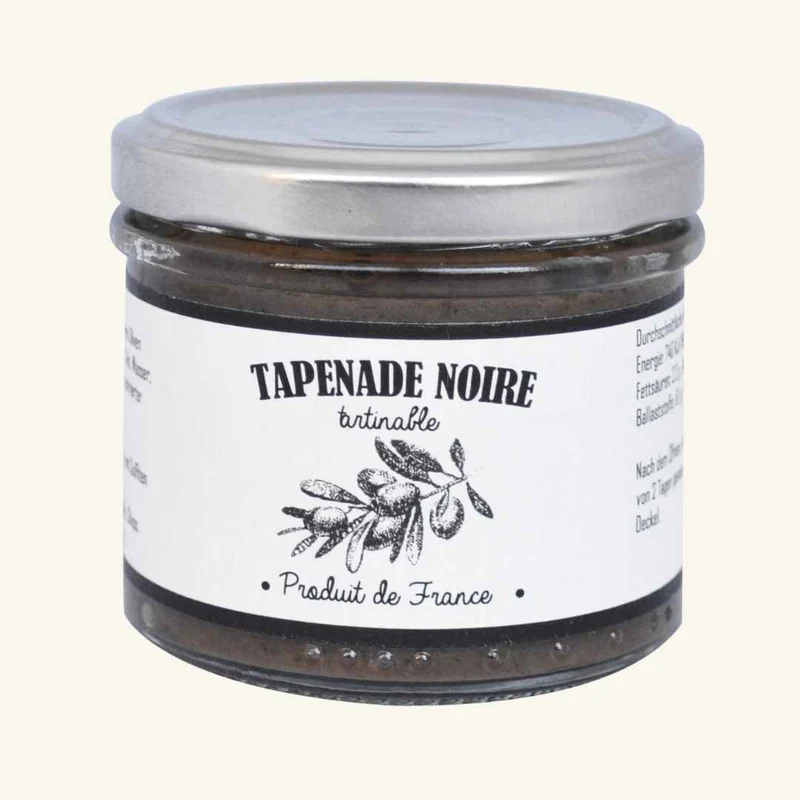 CARLANT - Schwarze Tapenade (Olivenpaste) 100g