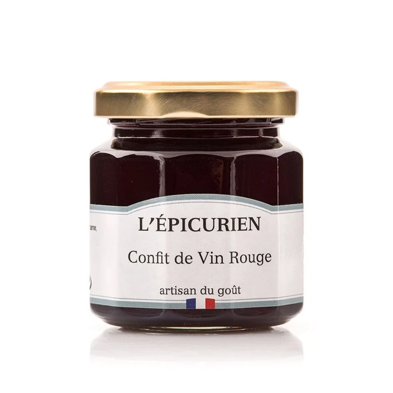 L'EPICURIEN - Rotweinconfit - Confit Vin Rouge 125g