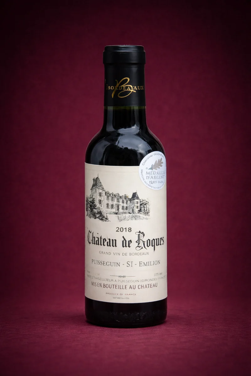 Château de Roques Puisseguin St. Emilion 2018 Demie
