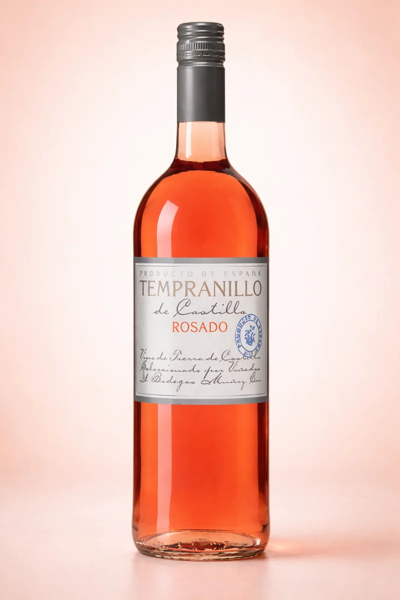 Tempranillo Rosado Bodegas Munoz VdlT Castilla