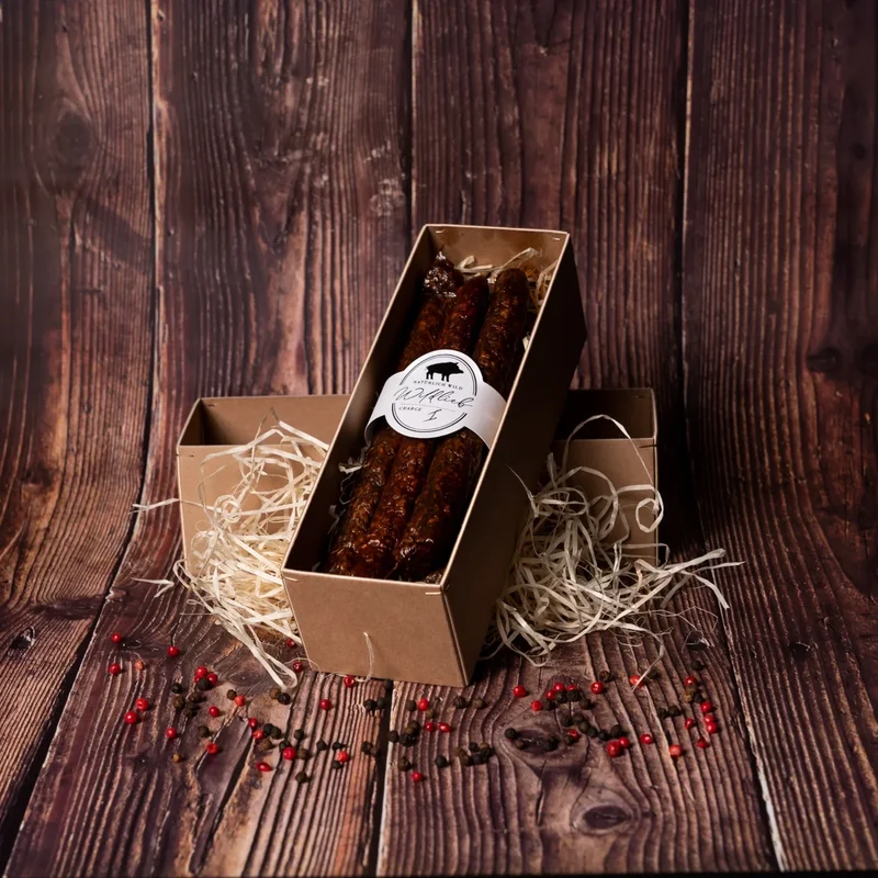Wildschwein-Knacker - 100% WILD (5 Stück) - Premiumverpackung
