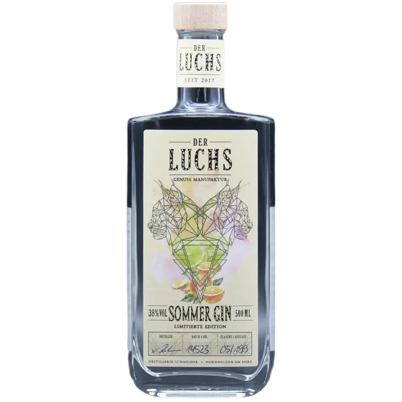 Der Luchs - Sommer Gin - Saison Serie - 38%vol - 500ml