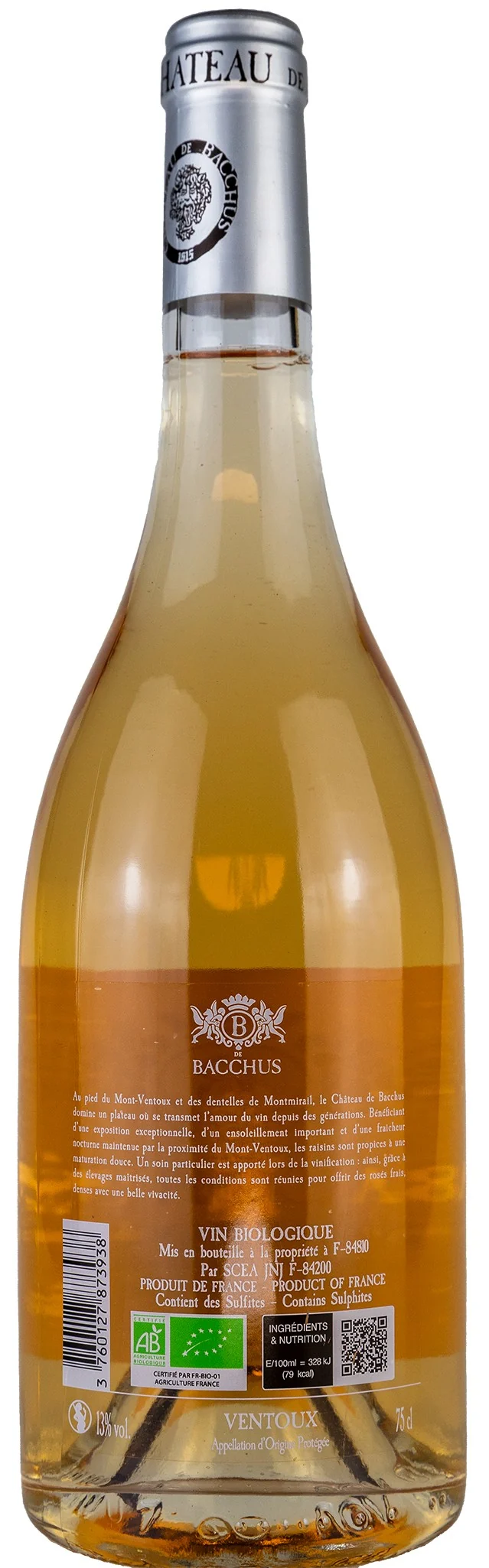 B de Bacchus rosé 2024
