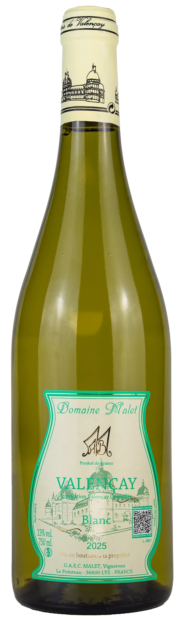 Domaine Malet 'Valencay' 2025