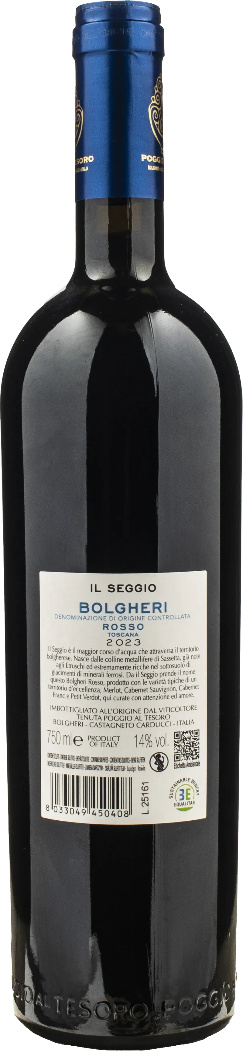 Poggio al Tesoro Bolgheri Il Seggio 2023