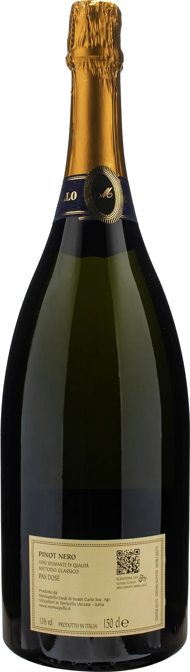 Monsupello Nature Metodo Classico Magnum