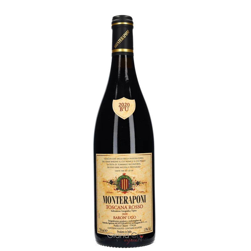 2020 Monteraponi Toscana Rosso Baron' Ugo