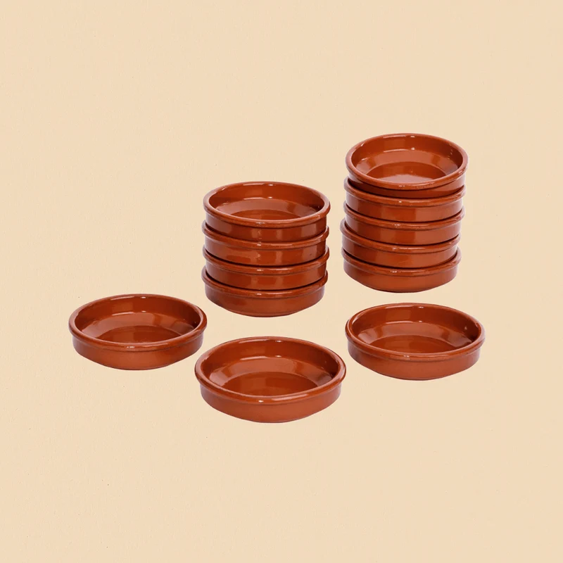 TAPAS TONSCHALE - 12er Set - Cazuela Ø 12Cm
