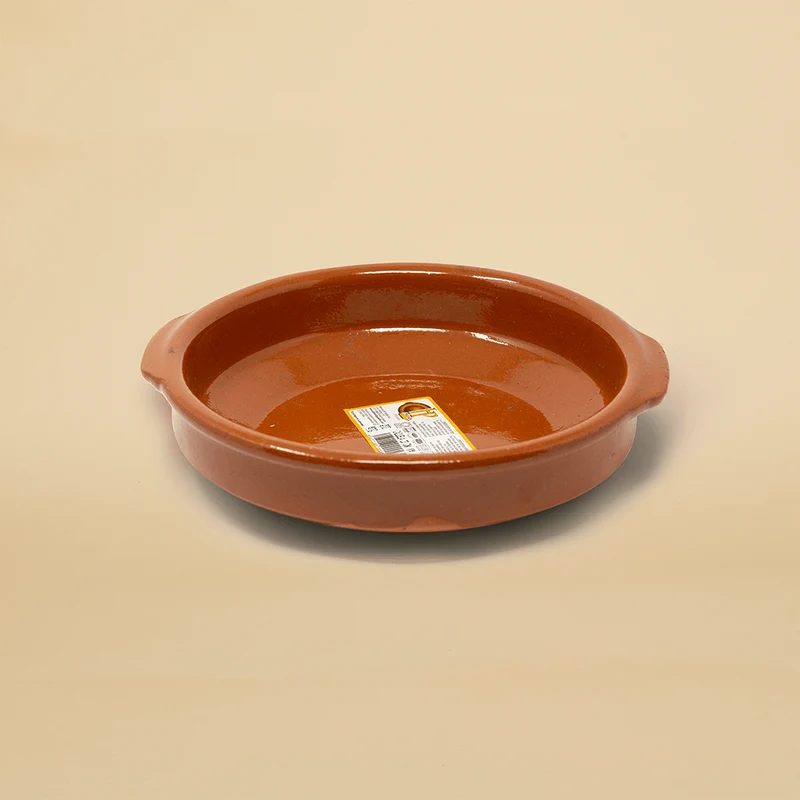 Große TAPA TONSCHALE Teller - 1 Stk. - Cazuela Ø 24Cm