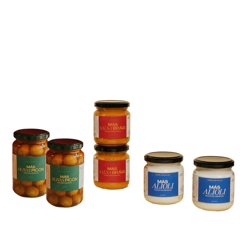 2er PACK - OLIVEN, BRAVA & ALIOLI - Spanische Klassiker im Doppelpack