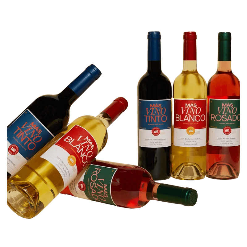 Spanische BIO Weine "Más" (6 x 75cl)
