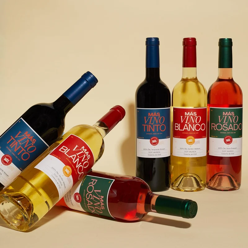 Spanische BIO Weine "Más" (6 x 75cl)