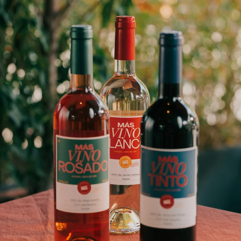 Spanischer BIO Roséwein - Más Vino Rosado (75cl)
