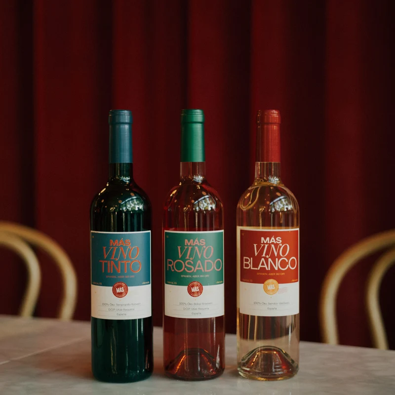 Spanische BIO Weine "Más" (6 x 75cl)