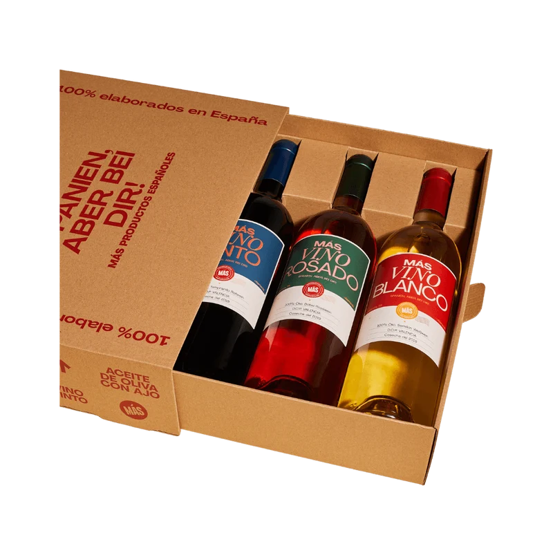 Die Weintrilogie - Rosé, Weiß & Rot (3 x 75cl)