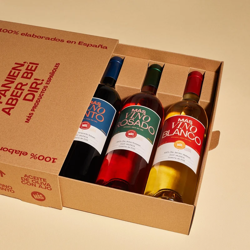 Die Weintrilogie - Rosé, Weiß & Rot (3 x 75cl)