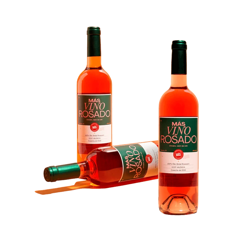 Spanische BIO Roséwein "Más" 3 x 75cl