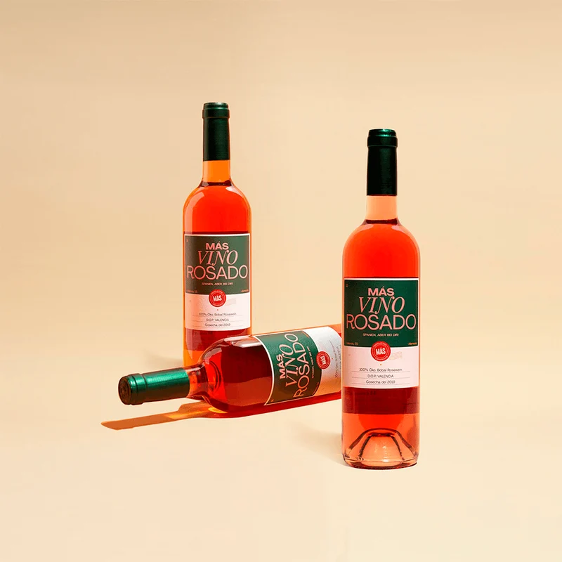 Spanische BIO Roséwein "Más" 3 x 75cl