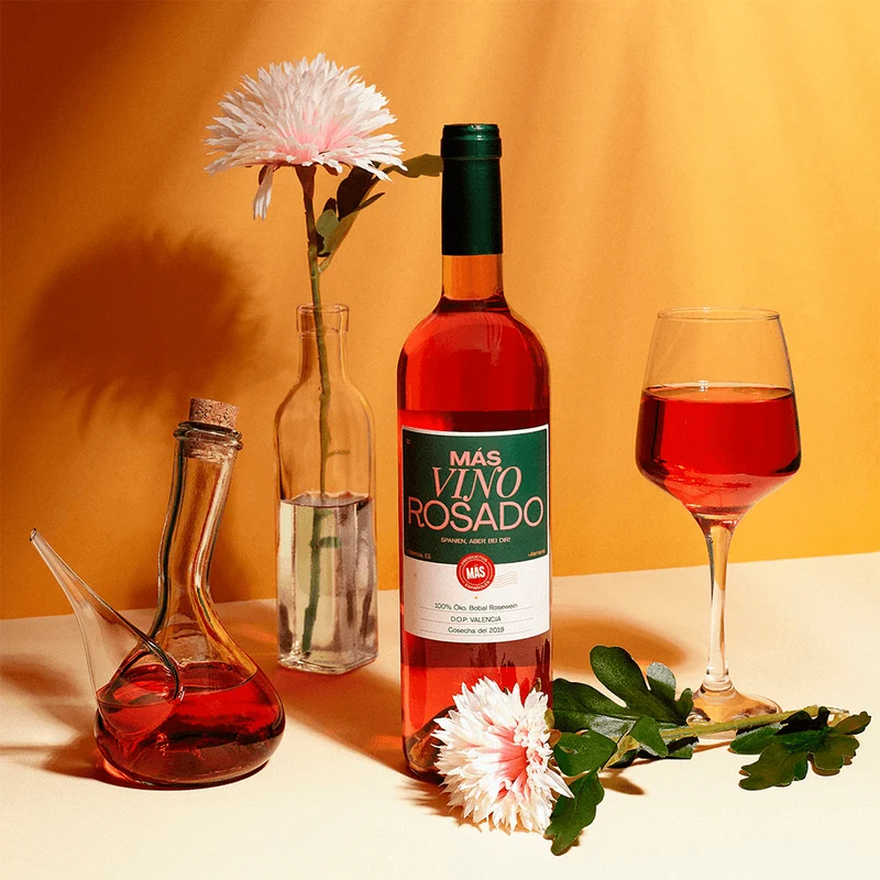 Spanische BIO Roséwein "Más" 3 x 75cl
