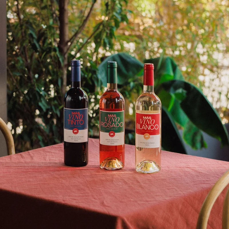 Spanische BIO Weißweine "Más" 3 x 75cl