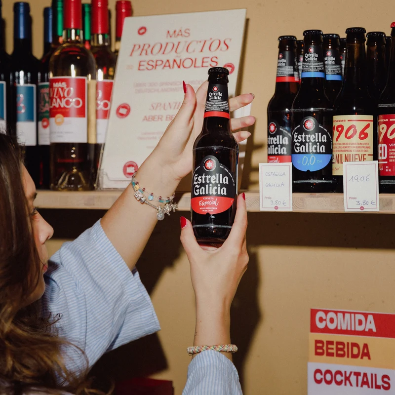 Cerveza Estrella Galicia - Spanisches Bier (33cl x 6 Pack)
