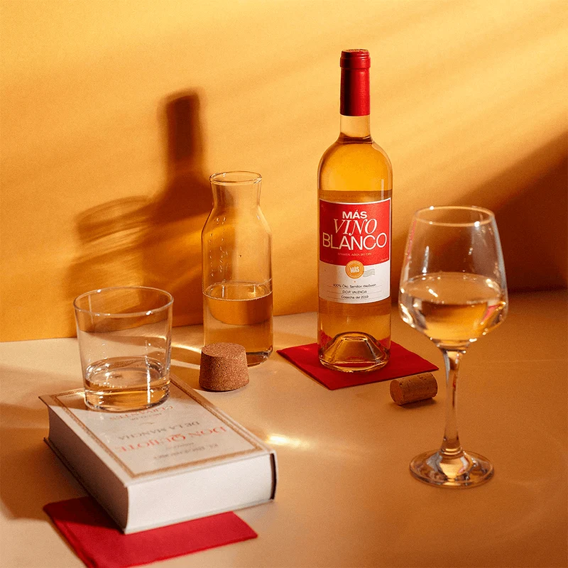 Spanischer BIO Weißwein - Más Vino Blanco Ökologische (75cl)