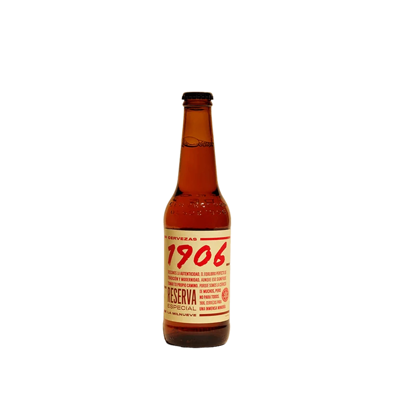 Spanischer Bier - "1906" Reserva - Cerveza (33cl)