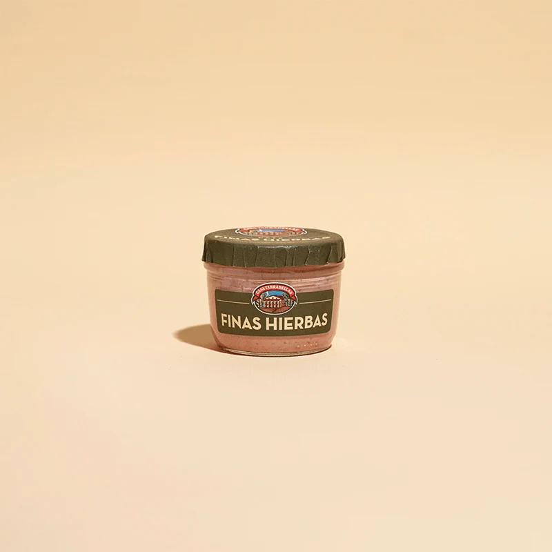 Schweineleberpastete mit Kräutern. - Paté Finas Hierbas (125g)