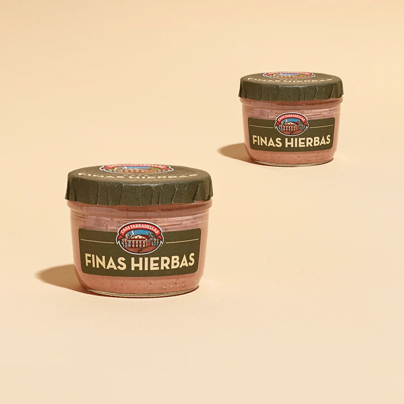 Schweineleberpastete mit Kräutern. - Paté Finas Hierbas (125g)